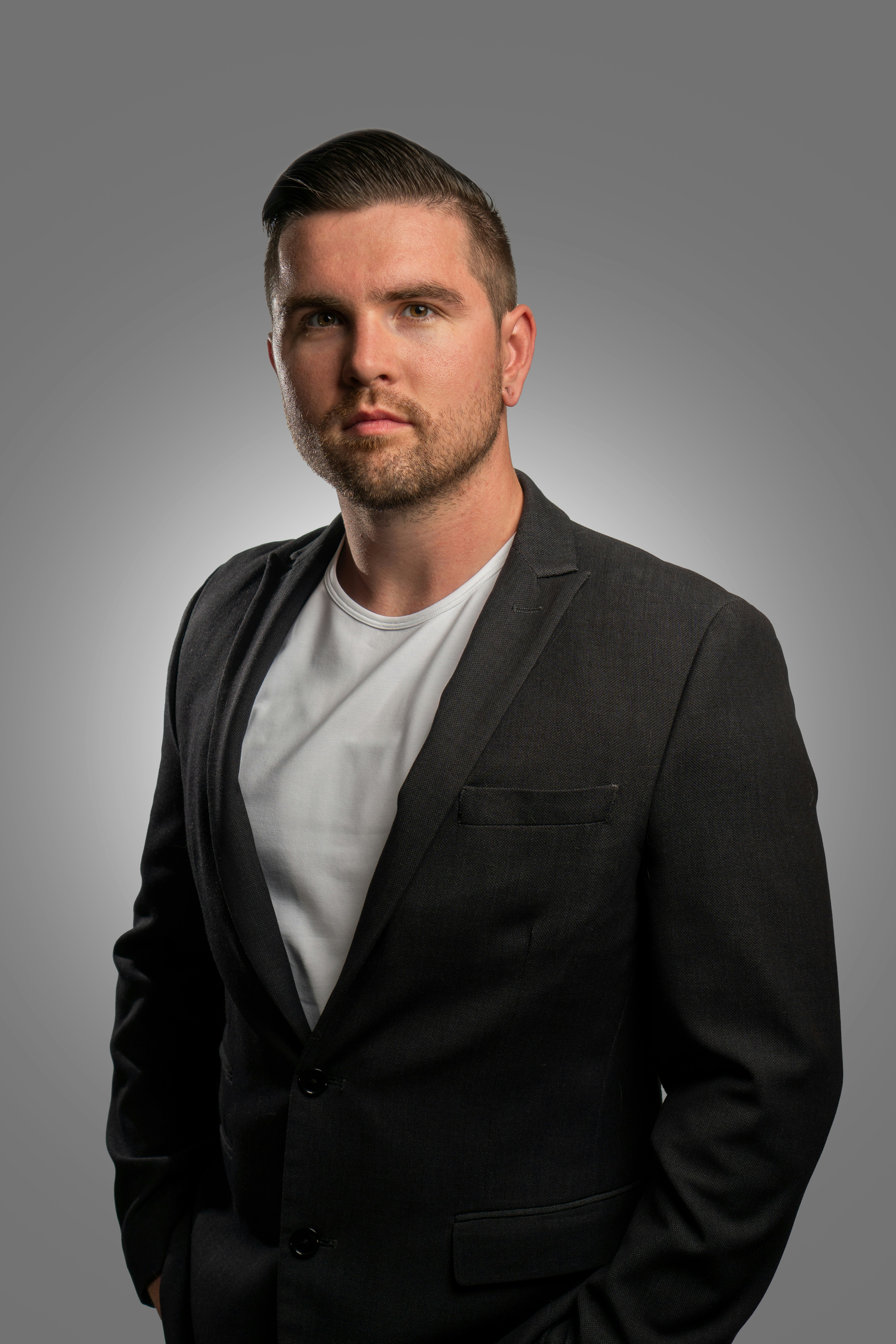 Illustrative portrait used for Fictional Chairperson; the fictional profile does not identify the pictured person.