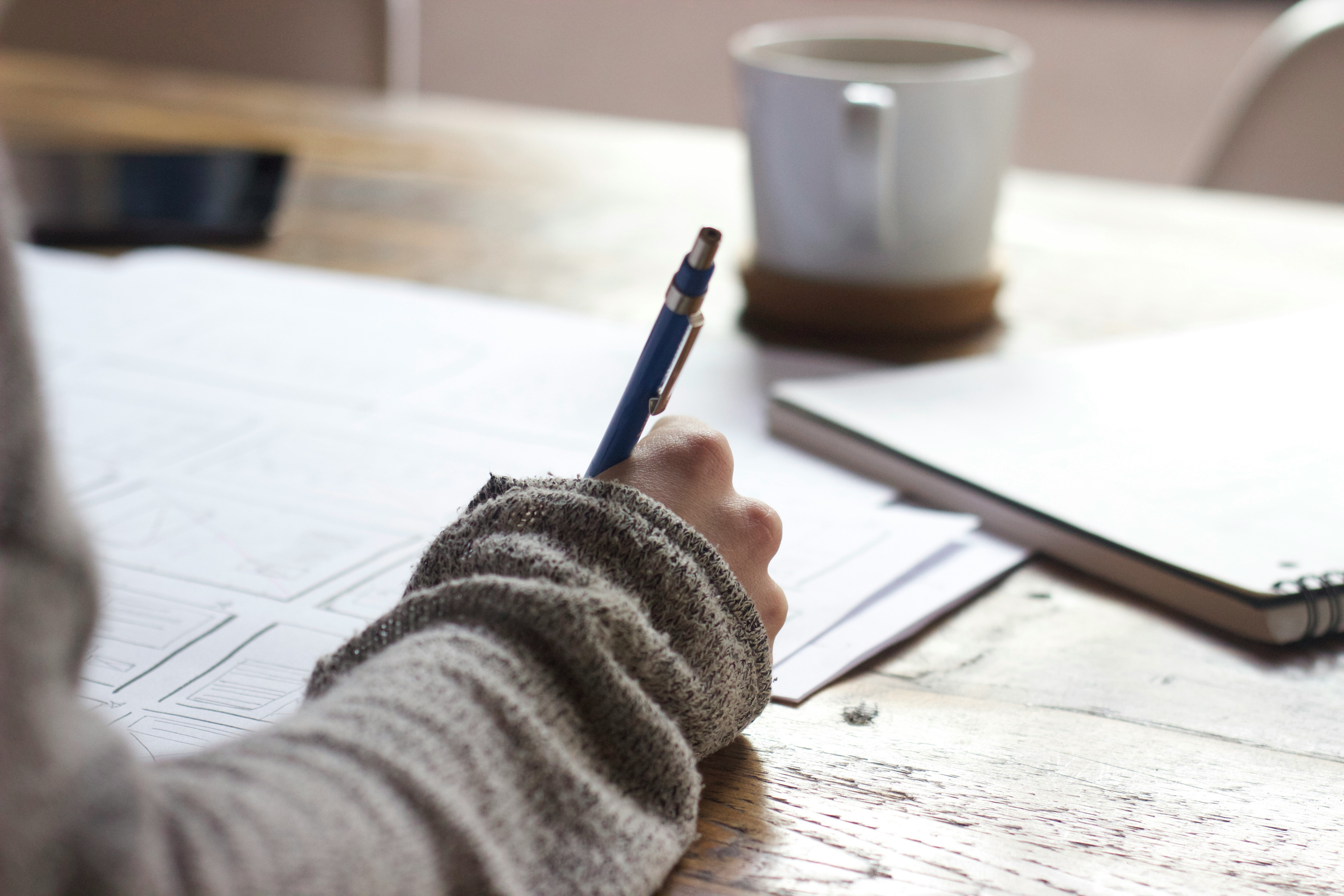 Professional planning a digital product
